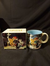 Vtg Walt Disney Classic Bambi Coffee Mug 12oz Japan Exclusive Thumper Fl... - $19.34