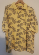 Vintage Catalina Island Wear Hawaiian Polo Shirt Size Mens Large Cotton Rayon - £9.45 GBP