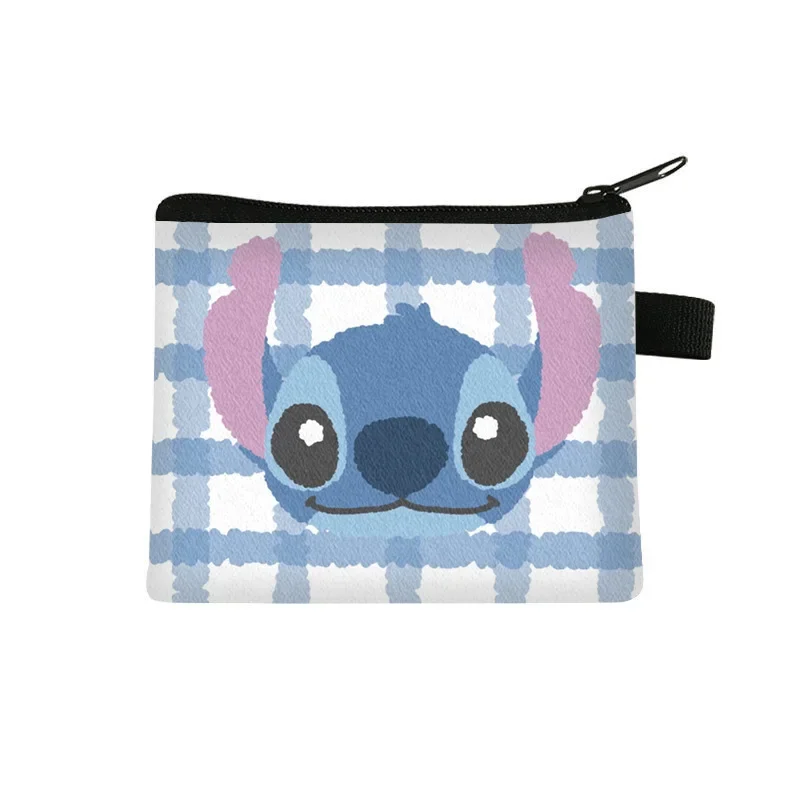 Disney Stitch Wallet Kawaii Lilo Stitch Coin Purse Cartoon Children Port... - $1.60