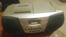 Sony CFD-S22 Mega Bass CD Player AM FM Radio Cassette Boombox Power Cord AS IS - £27.90 GBP