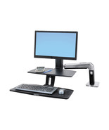 ERGOTRON FURNITURE 24-391-026 WORKFIT-A STAND W/ SUSPENDED KEYB SINGLE HD - €814,34 EUR