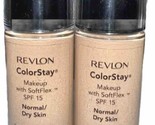 (Pack Of 2) Revlon ColorStay Makeup With SoftFlex Normal/Dry #240 MEDIUM... - £15.76 GBP