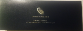 2011 American Eagle 25th Anniversary Silver Coin Set Box w/COA (No Coins) - £23.19 GBP