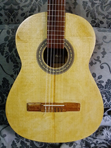 Handcrafted Luthier Guitar from Reclaimed Hardwood: Eco-Friendly - £275.32 GBP