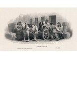 1859 Carting Cotton, Vignette Large Die Proof, J.W. Ehninger, American B... - $108.99