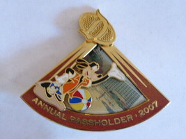 Disney Trading Pins 53306 DLR - Annual Passholders 2007 - Quadrant - Goofy - $32.38