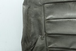 2000 AUDI A4 B5 FRONT DRIVER LEFT UPPER SEAT COVER OEM LEATHER GRAY H1494 image 5