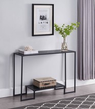 The Vidal Metal/Wood Sofa Console Table By Kings Brand Furniture Is Available In - $62.22