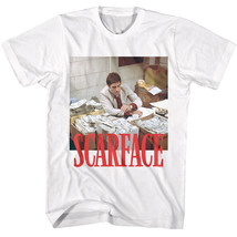 Scarface Tony&#39;s Stacks of Cash Men&#39;s T Shirt Boxes Money Montana Al Pacino - £22.31 GBP+