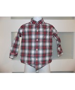 Janie and Jack Multi Color Plaid Button Down Shirt Size 18/24 Months Boy&#39;s - €14,90 EUR