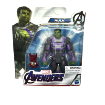 Hasbro Marvel Hulk Deluxe The Avengers Endgame 6 inch Figure With Gauntlet - £13.44 GBP
