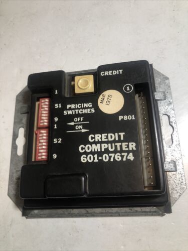 ROWE JUKEBOX part:  CREDIT COMPUTER 601-07674 - $29.88