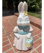 Vintage Carolina Enterprises Easter Bunny Blow Molds Rabbit Blowmold blo... - €75,99 EUR