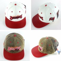 TAMPA BAY BUCCANEERS LOGO NFL TEAM BASEBALL LEATHER CAP, - $29.97