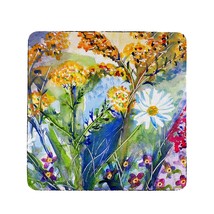 Betsy Drake Wild Flowers Coaster Set of 4 - £27.23 GBP