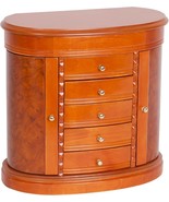 Mele &amp; Co. Trinity Jewelry Box, Walnut Ring, Necklace, and Earring Organ... - $2,914.80 MXN