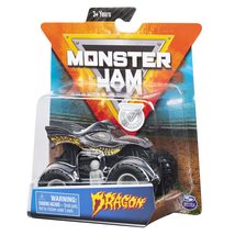 Monster Jam Hot Wheels 1:64 Scale Dragon, Gray image 10