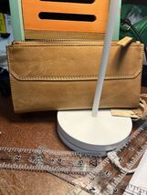 New Genuine Leather vintage look  fold wallet Made in India - $29.67