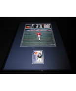 John Elway 16x20 Framed Game Used Pants &amp; Photo Display Broncos - £62.27 GBP