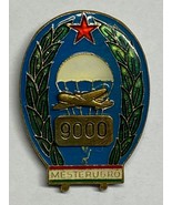 HUNGARY, MASTER, PARACHUTIST, PARA WING, COMMUNIST ERA, 9000 JUMPS, VINTAGE - $838.79 MXN