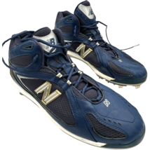 New Balance men&#39;s 1101 Metal Baseball Cleats Blue size 14 D - $21.54