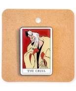101 Dalmatians Disney Loungefly Pin: Cruella De Vil Tarot Card - £19.67 GBP