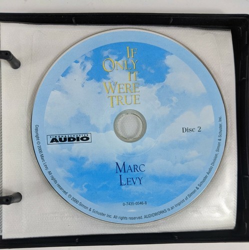 If Only It Were True Audiobook by Marc Levy on Compact Disc CD Flaws - $12.62