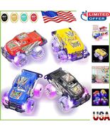 Exciting Set of 2 Light-Up Monster Trucks: Easter Gift for Kids 3-6 Years - $490.86 MXN