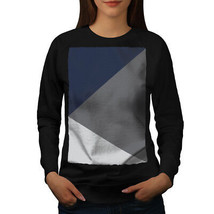 Wellcoda Triangle Shapes Geometry Womens Sweatshirt - $36.10+