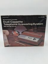 Vintage Radio Shack Dual Cassette Answering Machine Duofone TAD-311 - €52,88 EUR