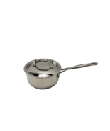 Cuisinart Sauce Pan &amp; Lid Induction 719-16 1.5Qt  Stainless Steel Cookwa... - $371.47 MXN