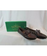 NIB Eastland Saddle Brown Loafer Flat W/ Light Brown Stitch Rounded Toe ... - $72.91 CAD