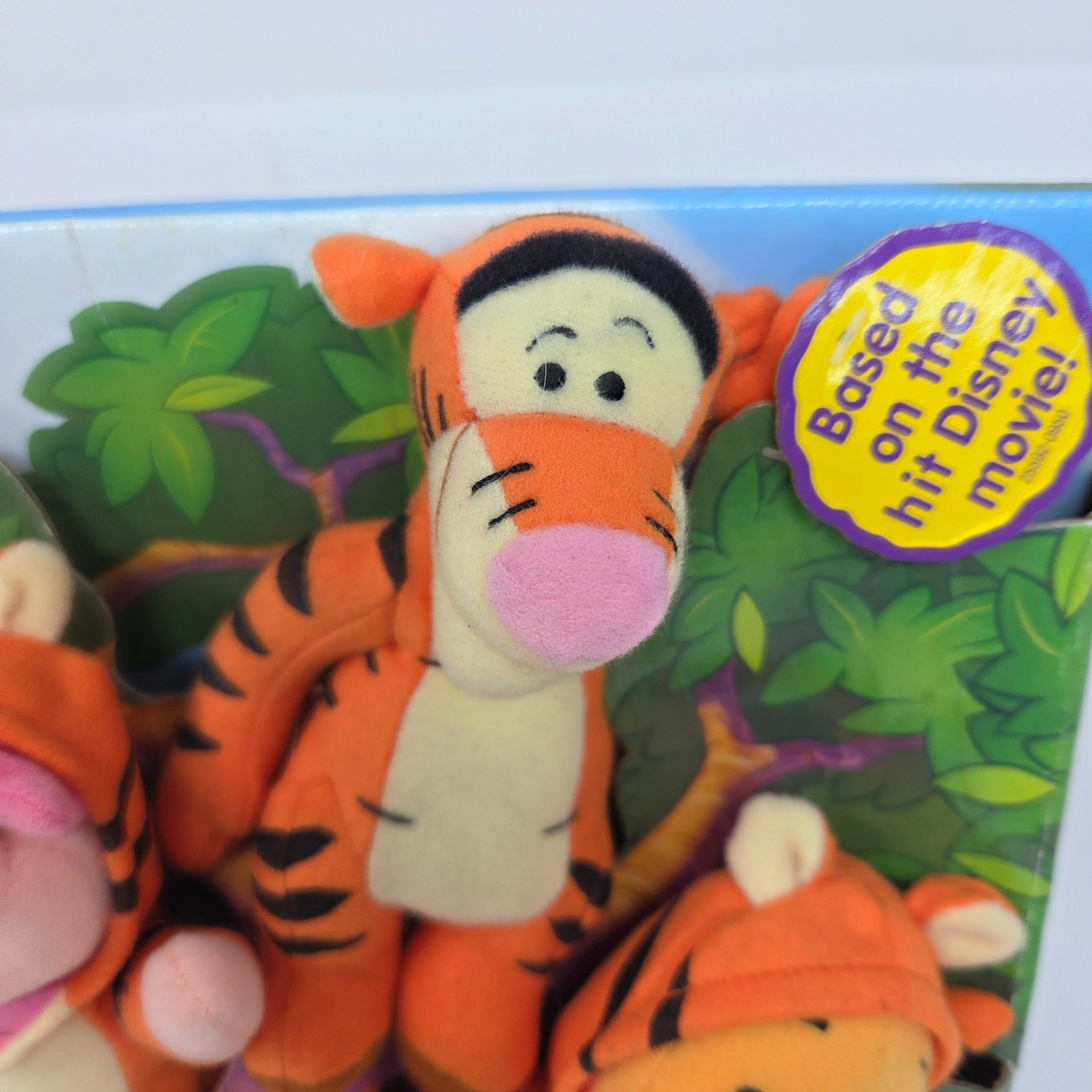 VINTAGE 1999 WINNIE THE POOH TIGGERIFIC FAMILY FISHER PRICE PLUSH NEW DISNEY Item image 2