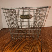 Vintage Fred Medart Mfg Gym Locker Room Wire Basket No 77 - $22.95