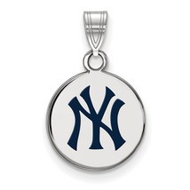 SS MLB  New York Yankees Small Enamel NY Disc Pendant - $54.54