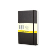 Moleskine Classic Squared Large Notebook, Hard Cover, Black, 5 x 8.25 in - £19.46 GBP