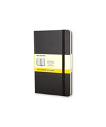 Moleskine Classic Squared Large Notebook, Hard Cover, Black, 5 x 8.25 in - $34.71 CAD