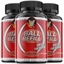 Ball Refill - Male Virility - 3 Bottles - 180 Capsules - $104.00