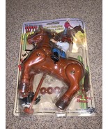 Vintage Lord Howard Wild West 1998 Galloping horse rider cowboy girl action - £12.50 GBP