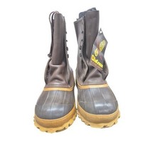 Vtg 80s90s LaCrosse 29915 Winter Breaker Series Iceman Brown Leather Boo... - $128.70