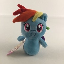 Hallmark Itty Bitty&#39;s My Little Pony Rainbow Dash MLP 4&quot; Plush Stuffed Toy w TAG - £10.02 GBP