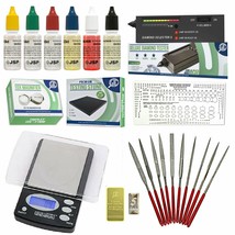 Electronic Scale Gold Silver Jewelry Test Kit 10K 14K 18K 22K 24K Tester 999 - £43.51 GBP