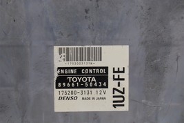Lexus Toyota 1UZ-FE Engine Control Unit Module ECU ECM PCM 89661-50434 image 2