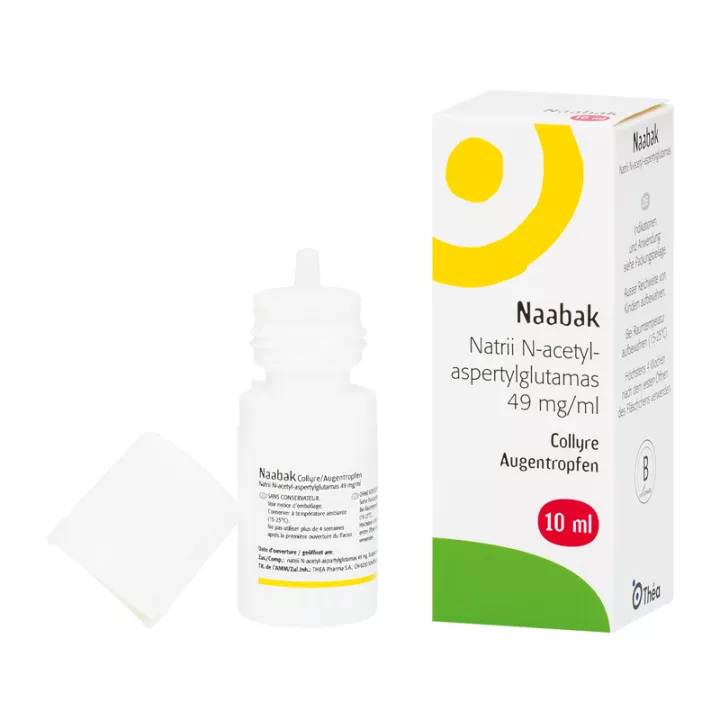 Eye Drops Naabak 4.9% Thea 10ml - $27.27 CAD