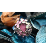Navia Jewelry Butterfly Wings Graphium weiskei Silver Ring Ruby NR-8W(Rb... - $298.27 CAD