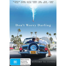 Don&#39;t Worry Darling DVD | Florence Pugh, Harry Styles, Olivia Wilde | Region 4 - £12.52 GBP