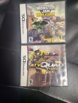 Lot Of 2: Atv Quad Frenzy + Monster Jam Urban Assault [Complete] Nintendo Ds - £7.15 GBP