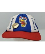 Vintage Olympics Hat Adjustable 80s 1984 Los Angeles Snapback Trucker Ca... - £12.66 GBP