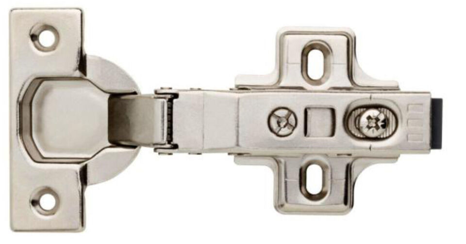 Everbilt 35 mm 110 Degree Full Overlay Soft Close Cabinet Hinge (1-Pair) - $19.95