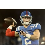 Jaxson Dart Signed  Ole Miss  Rebels Photo With COA - $1,846.01 MXN